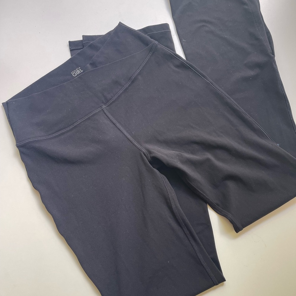 Athleta Girl L12 Bootcut Crossover Leggings Like New